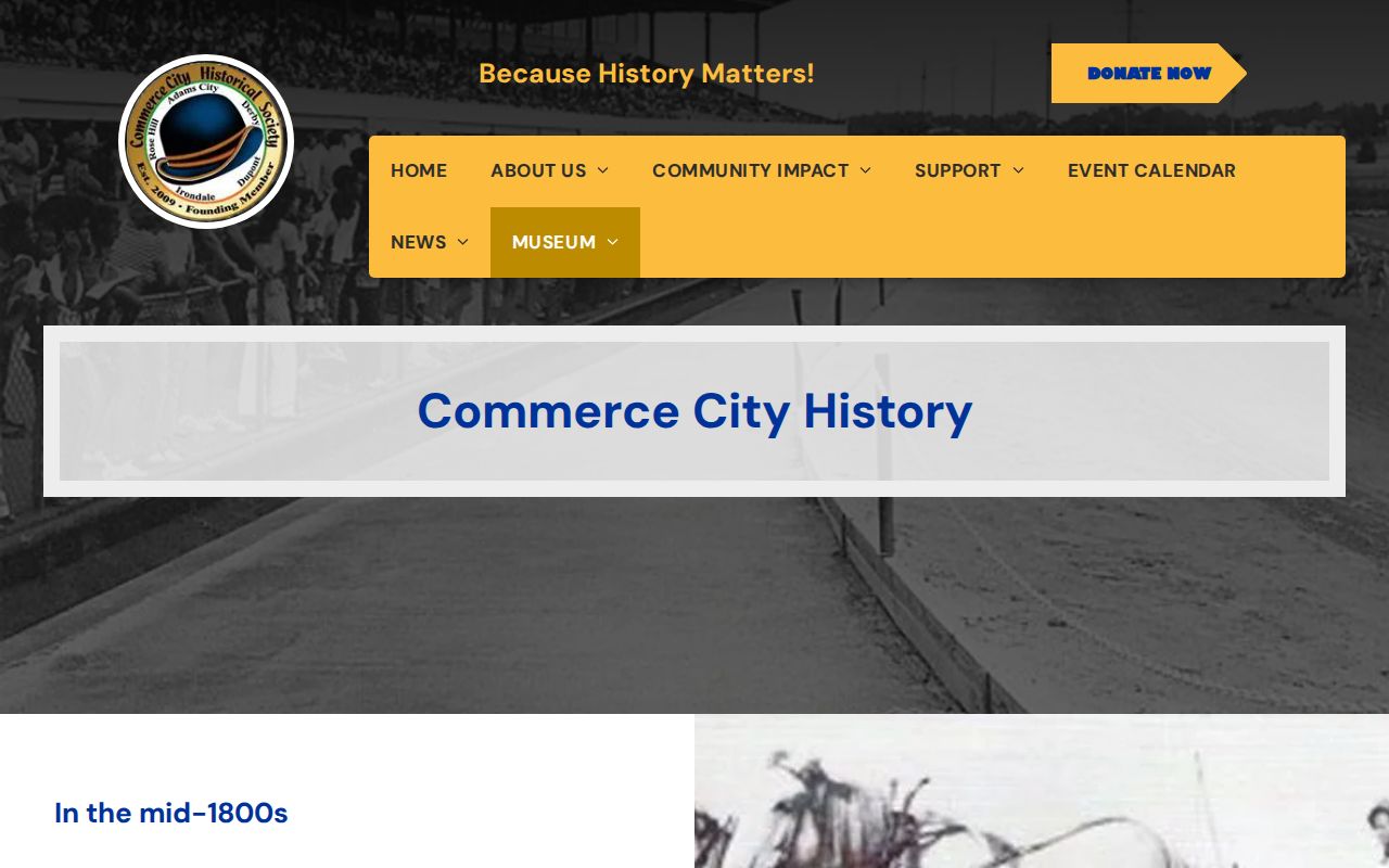 Commerce City city directory research with the Commerce City Historical Society