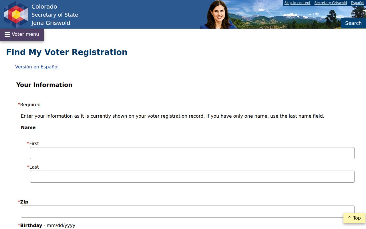 Commerce City residents directory Colorado voter lookup