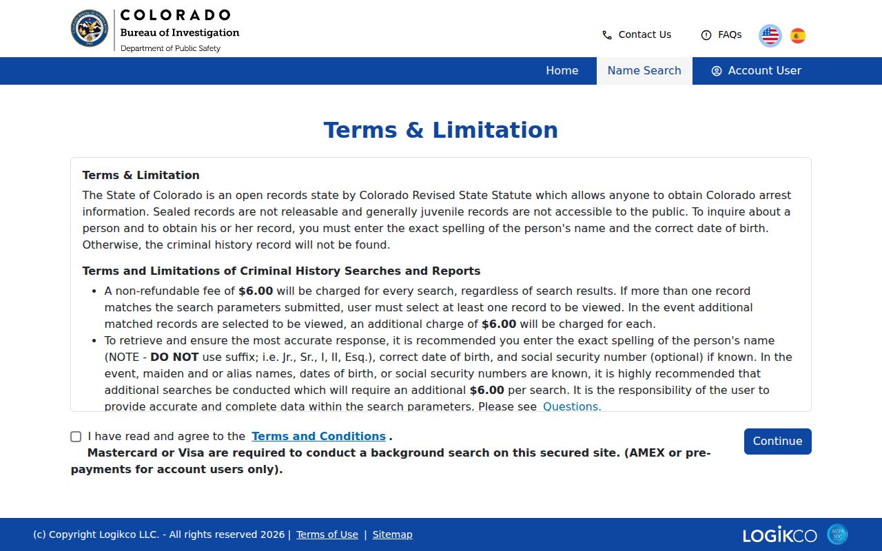 Commerce City resident lookup Colorado CBI record check
