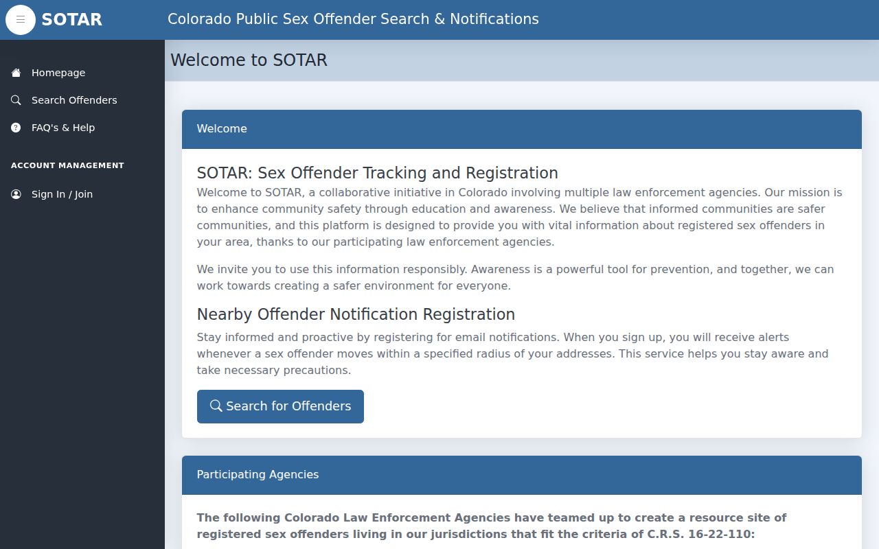 Commerce City resident lookup SOTAR public search